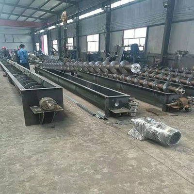 Surco de alimentación industrial de la máquina SS304 U del transportador de tornillo del barro de Shaftless