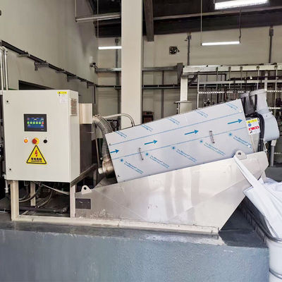 Barro Volute de acero inoxidable 304 que deseca automático industrial de la prensa de tornillo de máquina