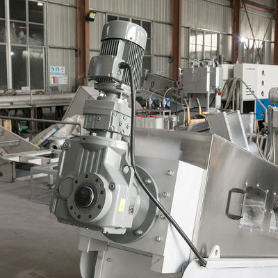 Barro Volute de acero inoxidable 304 que deseca automático industrial de la prensa de tornillo de máquina