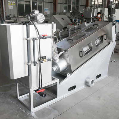 Barro Volute de acero inoxidable 304 que deseca automático industrial de la prensa de tornillo de máquina