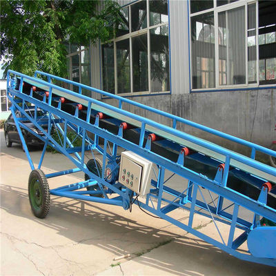 Mueble de acero del transportador de correa de caucho de la industria de la ayuda de carbono para el carbón de la mina del grano