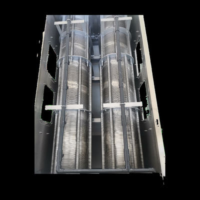 Tratamiento de aguas residuales de rosca del pasto del deshidratador del barro SS304 3m3/H automático