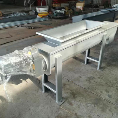 barro de acero inoxidable y escoria del transportador de tornillo 10t/h 304 shaftless que transportan el equipo