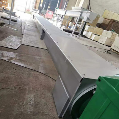 barro de acero inoxidable y escoria del transportador de tornillo 10t/h 304 shaftless que transportan el equipo