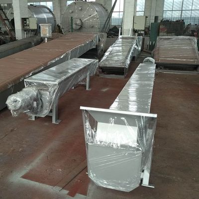 barro de acero inoxidable y escoria del transportador de tornillo 10t/h 304 shaftless que transportan el equipo