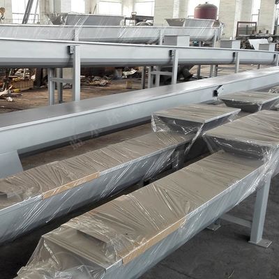 barro de acero inoxidable y escoria del transportador de tornillo 10t/h 304 shaftless que transportan el equipo