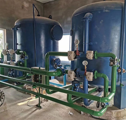 Equipo de acero inoxidable 2T/H industrial del tratamiento de aguas residuales del filtro del carbono activado 304