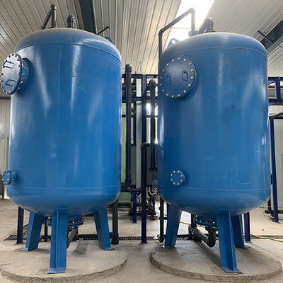 Equipo de acero inoxidable 2T/H industrial del tratamiento de aguas residuales del filtro del carbono activado 304