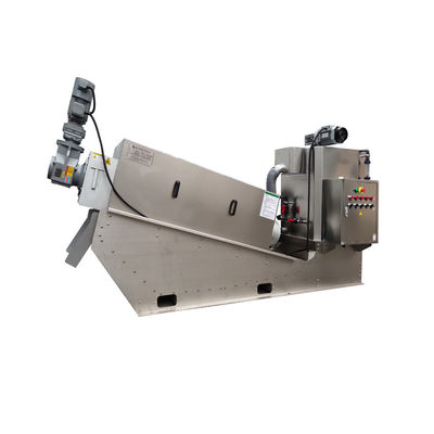 desecación de acero inoxidable de desecación del barro del limo de carbón de la máquina del barro espiral 12m3/H