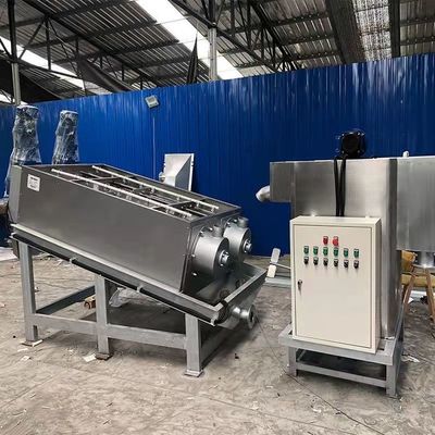 desecación de acero inoxidable de desecación del barro del limo de carbón de la máquina del barro espiral 12m3/H