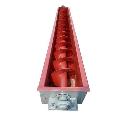 sistema de transportador espiral shaftless de acero del grano de la ceniza de carbón del transportador de tornillo de carbono 2m3/H
