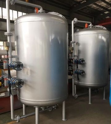 retiro del manganeso del hierro del agua subterránea del filtro de arena del manganeso del acero de carbono del ³ /H de los 5m