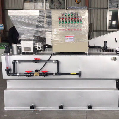 Tratamiento de aguas residuales industrial de dosificación automático integrado de acero inoxidable del sistema