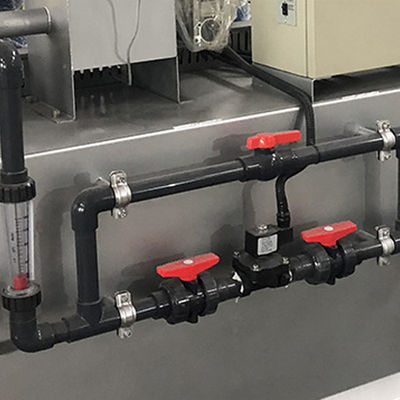 Tratamiento de aguas residuales industrial de dosificación automático integrado de acero inoxidable del sistema