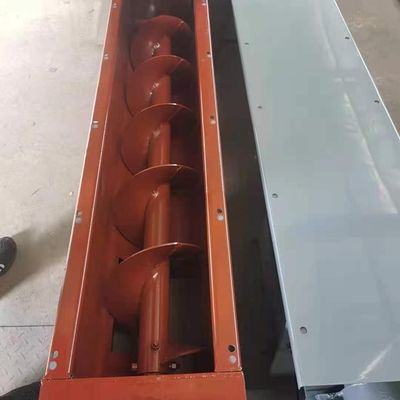 Transportación espiral industrial del polvo del desecador de tornillo del barro del acero de carbono