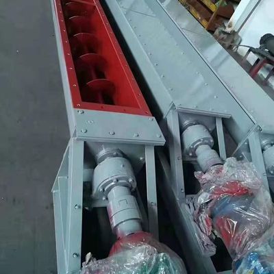 Transportación espiral industrial del polvo del desecador de tornillo del barro del acero de carbono