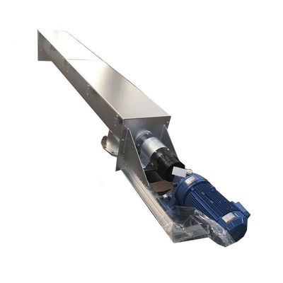 Transportación espiral industrial del polvo del desecador de tornillo del barro del acero de carbono