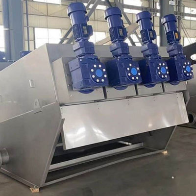 Máquina de desecación del barro Volute industrial para las aves de corral Duck Pig Fecal