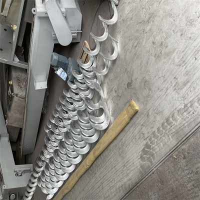 Equipo de transportador espiral del residuo de la rejilla del transportador de Shaftless de la depuradora de aguas residuales