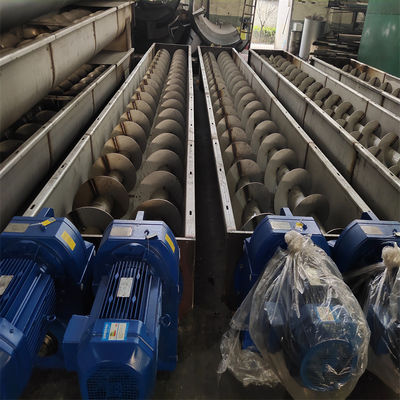 Equipo de transportador espiral del residuo de la rejilla del transportador de Shaftless de la depuradora de aguas residuales