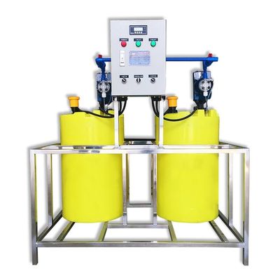 Tratamiento de aguas residuales de dosificación de la industria química del sistema de la escala del cloruro automático del inhibidor