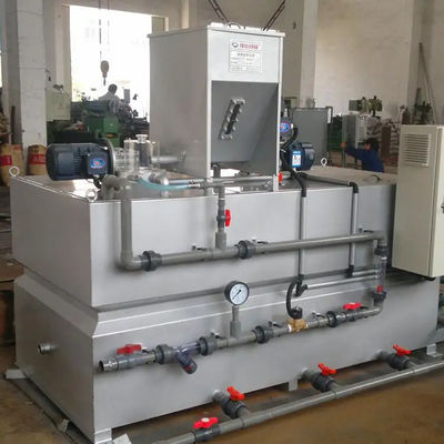 Sistema de dosificación automático integrado pH de tres cámaras que regula el agente del fusor lento