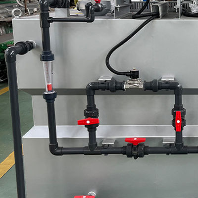 Lanzamiento lento automático del dióxido de cloro del dispositivo de dosificación del ácido y del álcali del pH