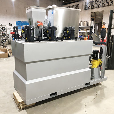 Base ácida de la dosificadora automática completa del polvo seco del PAM PAC integrada