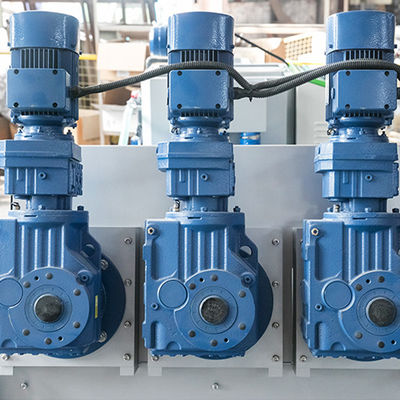 Tipo espiral material de la máquina de deshidratación del lodo de la prensa de tornillo SS 304