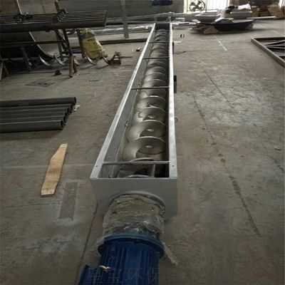 Alimentador sin eje agrícola del acero de carbono del transportador de tornillo del acero inoxidable 304