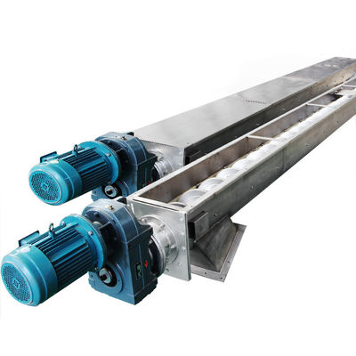 Alimentador sin eje agrícola del acero de carbono del transportador de tornillo del acero inoxidable 304