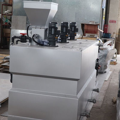 Sistema de dosificación químico automático del acero inoxidable 304 para el polvo del cloro