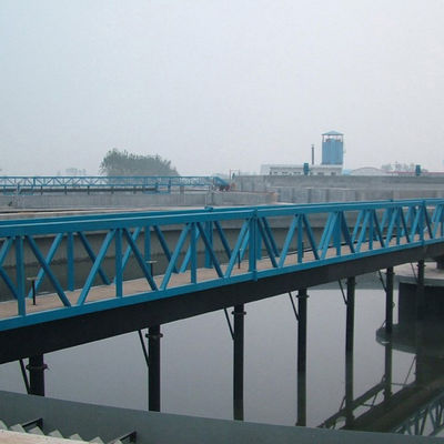 Raspador de acero inoxidable del fango del tanque de la flotación de aire de la máquina del raspador de barro del estilo del puente 304