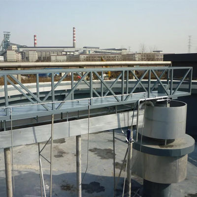 Raspador de acero inoxidable del fango del tanque de la flotación de aire de la máquina del raspador de barro del estilo del puente 304