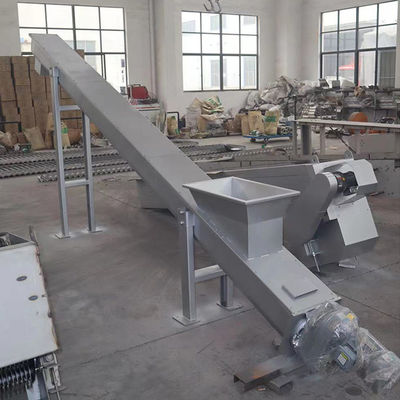 Transportador de tornillo de acero inoxidable de Shaftless para el transportador espiral del grano del polvo