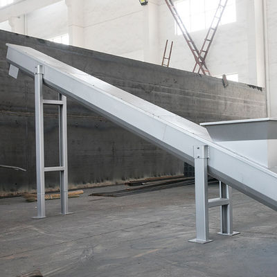 Transportador de tornillo de acero inoxidable de Shaftless para el transportador espiral del grano del polvo