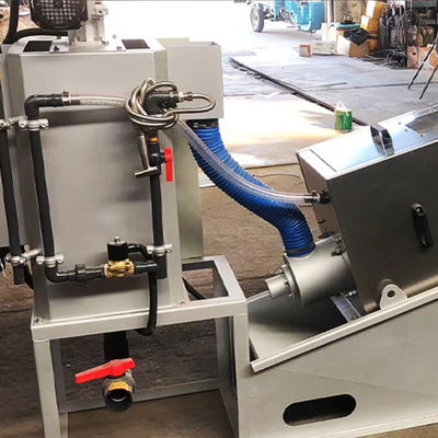 Sistema espiral de acero inoxidable automático completo 2.23kw 380Volt del deshidratador del barro