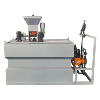 Tres polvo seco 4000L/H integrado equipo de dosificación de las cámaras PAM/PAC