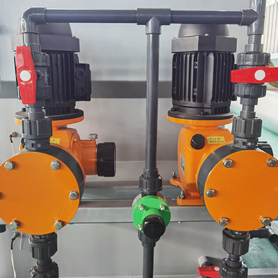 Tres polvo seco 4000L/H integrado equipo de dosificación de las cámaras PAM/PAC