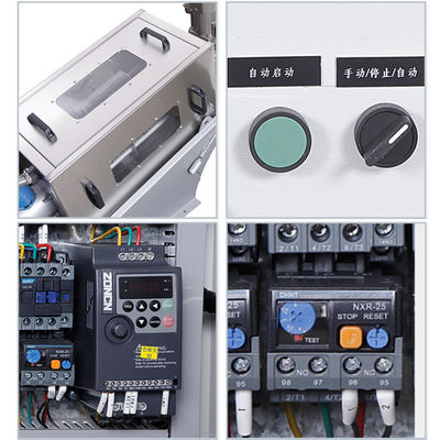 Equipo de desecación 30-50kg/h del barro espiral automático lleno 304SS