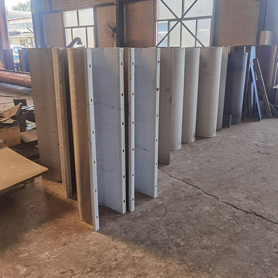 304 longitud en forma de "U" de acero inoxidable de la máquina 1~20m del transportador de tornillo de Shaftless