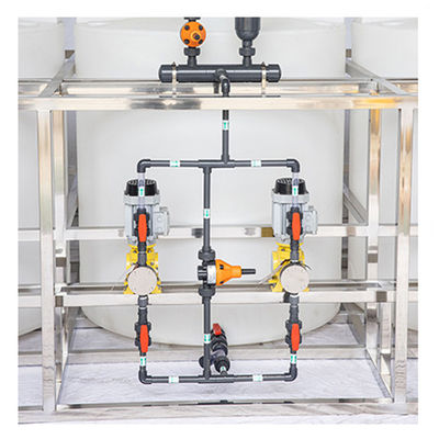 Mezcla de disolución de dosificación automática completa de la máquina 4500L/H integrada