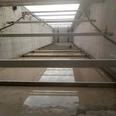 Depuradora de aguas residuales de la longitud del sistema el 18m del raspador de barro de la placa de cadena SS304