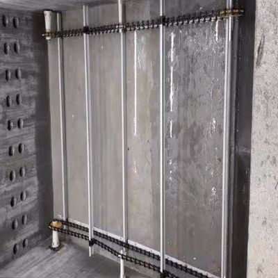 Depuradora de aguas residuales de la longitud del sistema el 18m del raspador de barro de la placa de cadena SS304