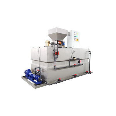 polímero de dosificación químico de la máquina 6000L que dosifica el sistema 2.2KW para el tratamiento de aguas residuales