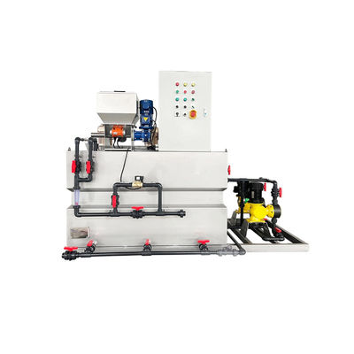 polímero de dosificación químico de la máquina 6000L que dosifica el sistema 2.2KW para el tratamiento de aguas residuales