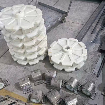 El PLC controla el raspador no metálico el 1-18m de la escoria de la placa de cadena del sistema del raspador de barro