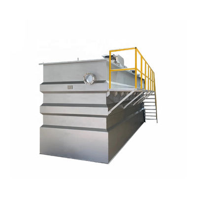 1000L-4000L disolvió la máquina de la flotación de aire para el tratamiento de aguas residuales de la elaboración de la carne