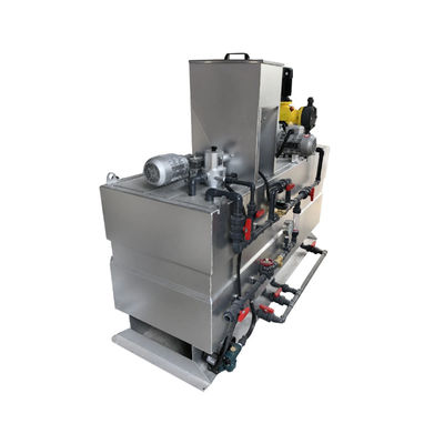 380Volt sistema de dosificación automático de dosificación químico del equipo 304SS para la purificación del agua