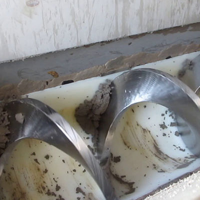 transportador de correa inclinado portátil del tornillo del barro del surco del transportador de tornillo de 30t/H Ss U